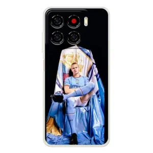 Чехлы с футболистом Ерлинг Холанд для ZTE Blade A56 (AlphaPrint) (футболист Холанн)