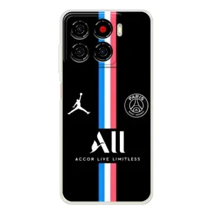 Чехлы PSG для ZTE Blade A56 (AlphaPrint) (футболка ПСЖ)