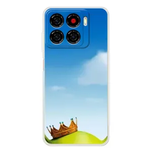 Чехол с мультфильмом Шрек на ZTE Blade A56 (Голова Шрека)