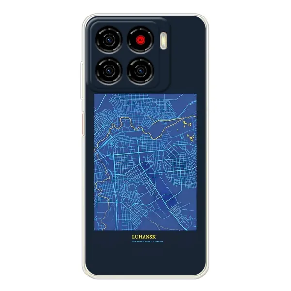 Чохол з принтом «Луганськ» для ZTE Blade A56