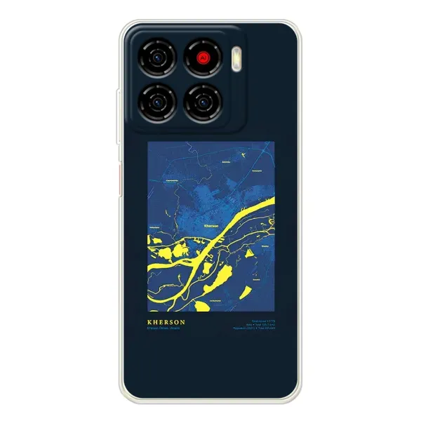 Чохол з принтом «Херсон» для ZTE Blade A56