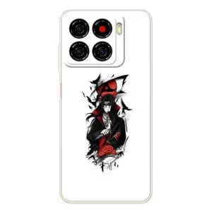 Чехлы на тему: Итачи Учиха для ZTE Blade A56 (AlphaPrint) (Итачи с атрибутами)