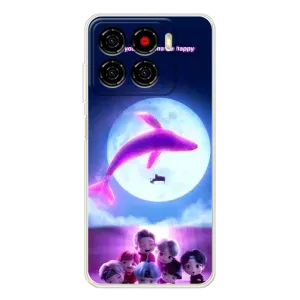 Чехлы BTS для ZTE Blade A56 (AlphaPrint) (КИТ BTS)