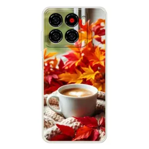 Чехол с уникальным дизайном «Осень с кофе» для ZTE Blade A56