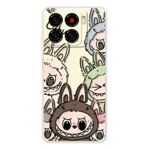 Чохол з Лабубу на ZTE Blade A56 (Золота мавпа Bored Ape)