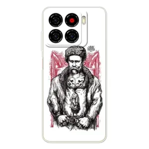 Чехлы для ZTE Blade A56 с принтом Тараса Шевченко (AlphaPrint) (Козак Шевченко)