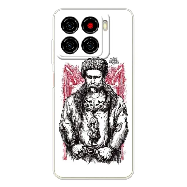 Чохол з принтом «Козак Шевченко» для ZTE Blade A56