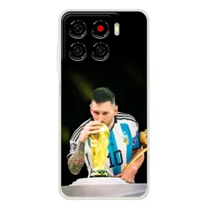 Чехлы для ZTE Blade A56 (Leo чемпион) (AlphaPrint) (Кубок Месси)