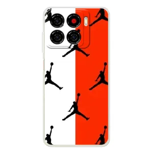 Чехлы для ZTE Blade A56 - с картинкой JORDAN (AlphaPrint) (Лого Джордан)