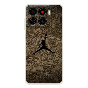 Чехлы для ZTE Blade A56 - с картинкой JORDAN (AlphaPrint) (Logo Jordan)