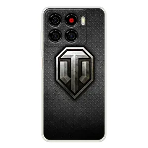 Чехлы с тематикой Киберспорт для ZTE Blade A56 (VPrint) (Лого Tanks)