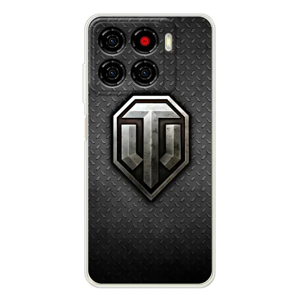 Чехол с принтом «Лого Tanks» для ZTE Blade A56 Чехол с принтом «Лого Tanks» для ZTE Blade A56