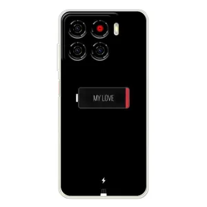 Чехлы для любимой на Блейд А56 (VPrint) (Love battery)