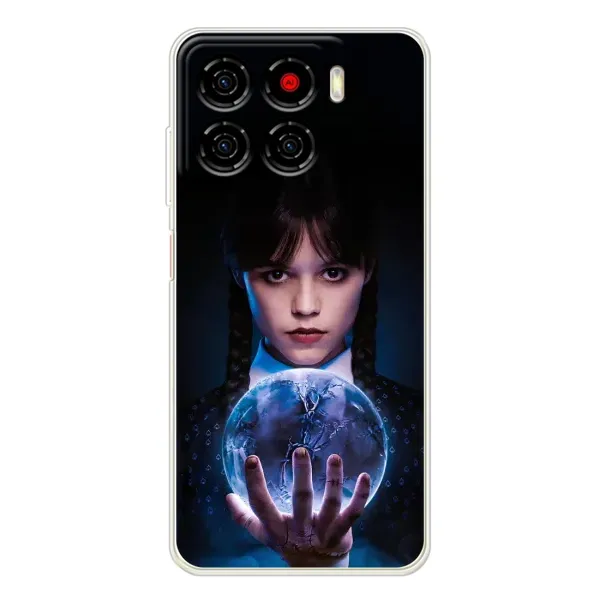Чохол з принтом «Магічна сфера Венздей» для ZTE Blade A56