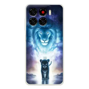 Чехол со Львом для ZTE Blade A56 (VPrint) (Маленький лев)