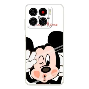 Эксклюзивный чехол для ZTE Blade A56 (AlphaPrint - Мультяшные) (Маус Микки)