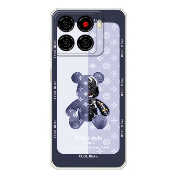 Чохол з принтом «Медведик LV» для ZTE Blade A56 Чохол з принтом «Медведик LV» для ZTE Blade A56
