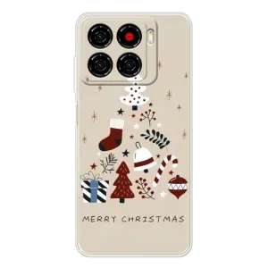 Рождественские Чехлы для ZTE Blade A56 (VPrint) (Merry Christmas)