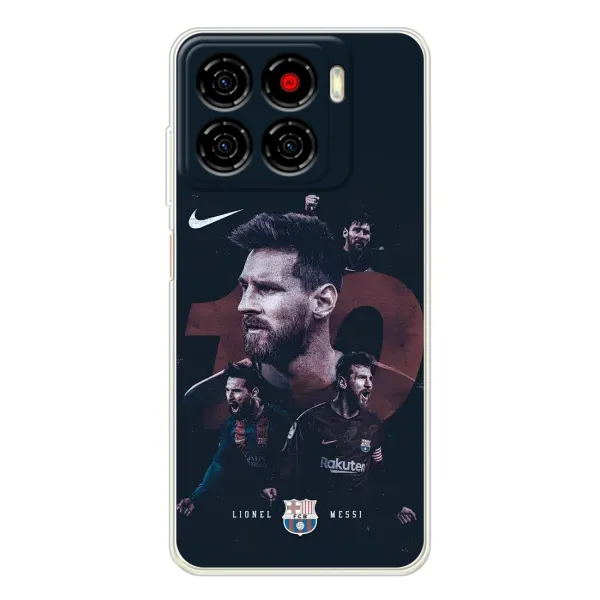 Чехол с принтом «Месси 10» для ZTE Blade A56