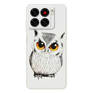 Чехол с птицами на ZTE Blade A56 (VPrint) (Милая Сова)