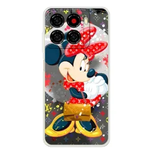 Чехол Disney Mouse ZTE Blade A56 (PREMIUMPrint) (Minni с бантиком)