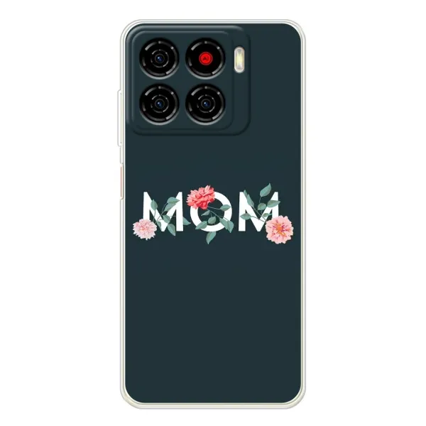 Чехол с принтом «Mom дизайн» для ZTE Blade A56