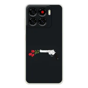 Чехлы (ART) Цветы на ZTE Blade A56 (VPrint) (Неожиданные цветы)