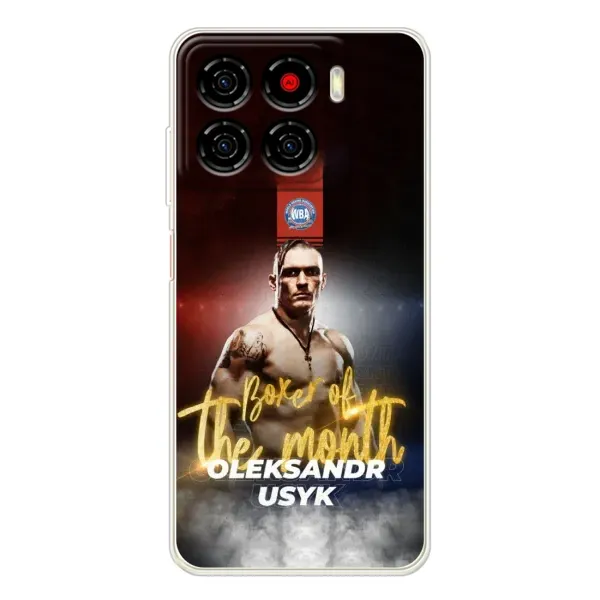 Чехол с принтом «Olexandr Usyk» для ZTE Blade A56 Чехол с принтом «Olexandr Usyk» для ZTE Blade A56