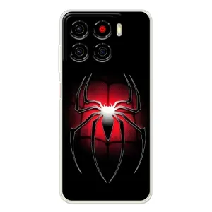 Чехол с человеком пауком для ZTE Blade A56 - (AlphaPrint) (Паук марвел)