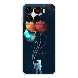 Космические Чехлы для Блейд А56 (VPrint) (Планеты шарики)