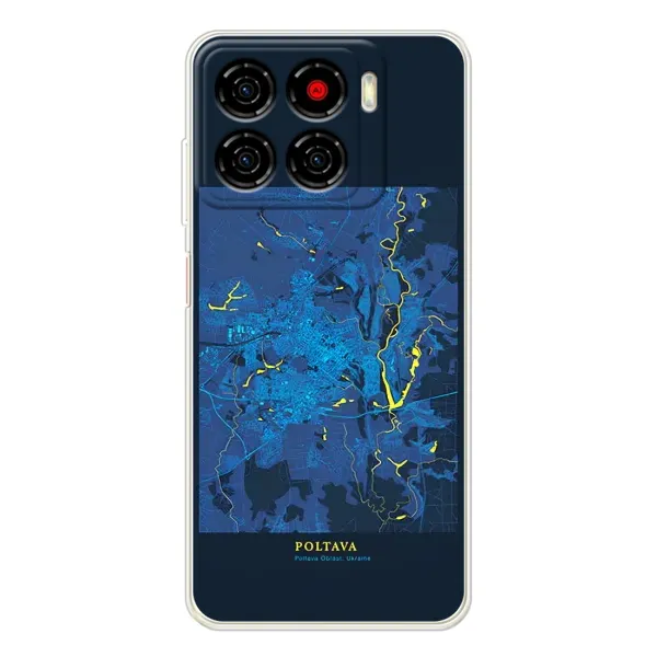Чохол з принтом «Полтава» для ZTE Blade A56