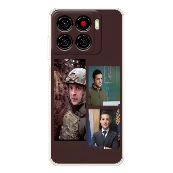 Чехол с принтом «Президент» для ZTE Blade A56 Чехол с принтом «Президент» для ZTE Blade A56