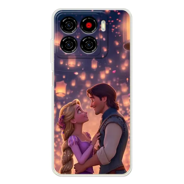 Чохол з принтом «Принцеса та принц» для ZTE Blade A56 Чохол з принтом «Принцеса та принц» для ZTE Blade A56