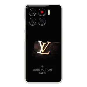 Чехлы Луи Витон для ZTE Blade A56 (AlphaPrint - LOUIS VUITTON) (ремешок LV)