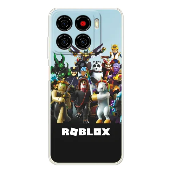 Чехол с принтом «ROBLEX» для ZTE Blade A56