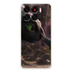 Чехол как приручить дракона на ZTE Blade A56 (Сцена с драконом)