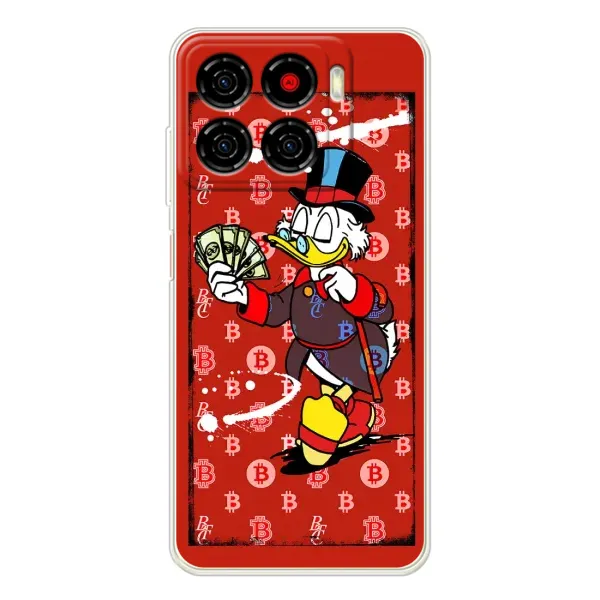 Чохол з принтом «Scrooge MagDag» для ZTE Blade A56