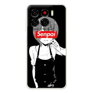 Чехлы Персонажи Аниме Наруто для ZTE Blade A56 (AlphaPrint) (Senpai)