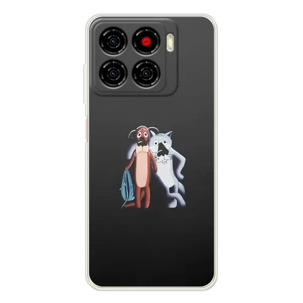 Чехол с принтом «Шо опять» для ZTE Blade A56