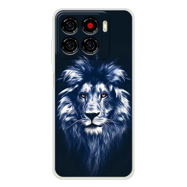 Чохол з принтом «Синій Лев» для ZTE Blade A56