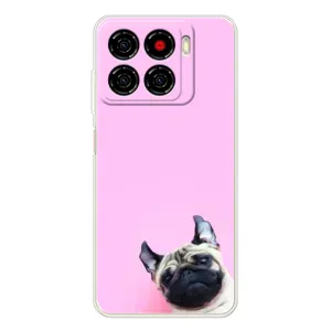 Чехлы с собаками для ZTE Blade A56 (VPrint) (Смешная собака)