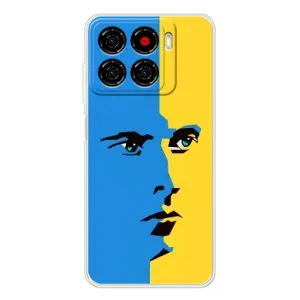 Украинские Чехлы для ZTE Blade A56 с картинкой УПА (AlphaPrint) (Степан Бандера)