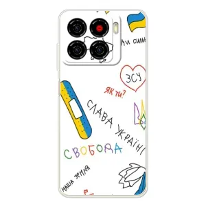 Чехлы Доброго вечора, ми за України для Блейд А56 (AlphaPrint) (Стикер)