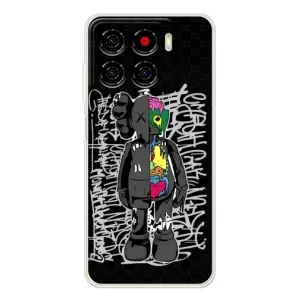 Чехлы для ZTE Blade A56 - Bearbrick Louis Vuitton (PREMIUMPrint) (Стиль Bearbrick)