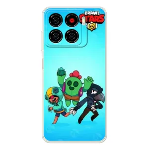 Чехлы Brawl Stars для ZTE Blade A56 (AlphaPrint) (Трио героев)