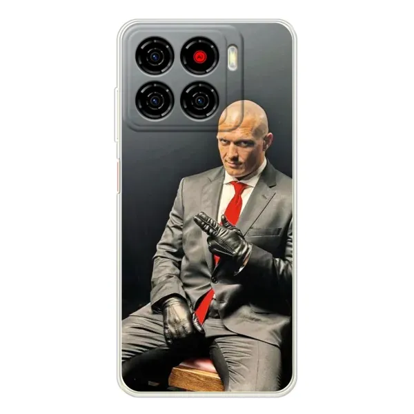 Чехол с принтом «Усик Hitman» для ZTE Blade A56 Чехол с принтом «Усик Hitman» для ZTE Blade A56