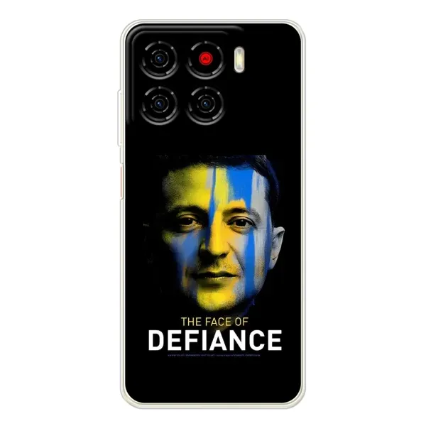 Чехол с принтом «В. Зеленский» для ZTE Blade A56 Чехол с принтом «В. Зеленский» для ZTE Blade A56