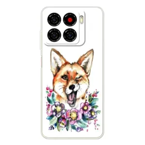Чехлы с картинкой Лисички для ZTE Blade A56 (VPrint) (Веселая лисичка)