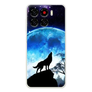 Защитные чехлы для Блейд А56 (AlphaPrint) (ХИТ продаж) ВОЛК (Волк на луну)