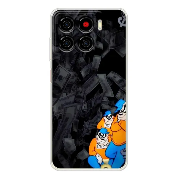 Чехол с принтом «Воры» для ZTE Blade A56